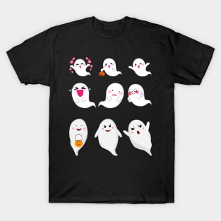 Warawara Funny Ghosts T-Shirt